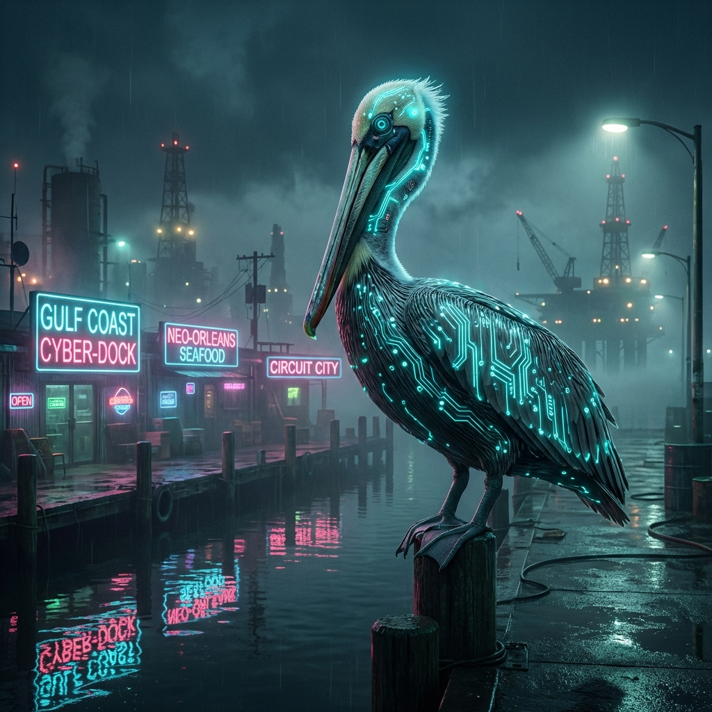 Cyberpunk Pelican